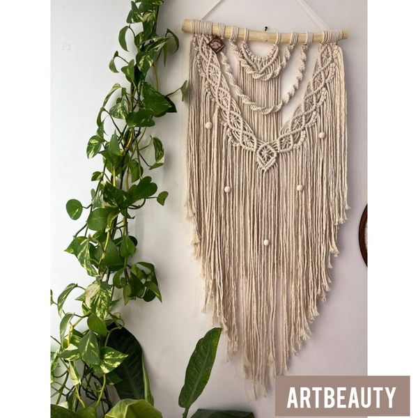 آویز مکرومه بافی مناسب کادویی