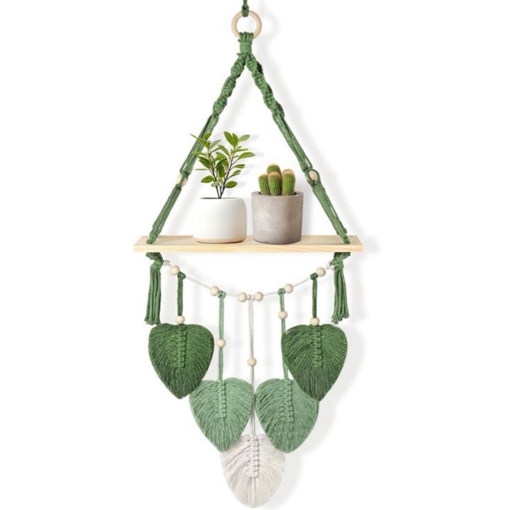 خرید اینترنتی شلف چوبی با برگ و مهره چوبی مدل دنیا