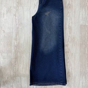 خرید انلاین شلوار واید جین زنانه شهر