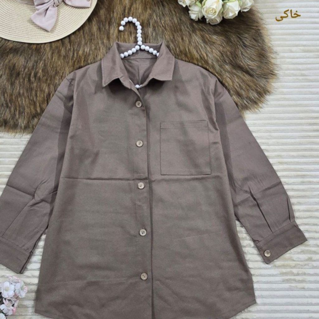 قیمت ارزان شومیز مانتویی شیک