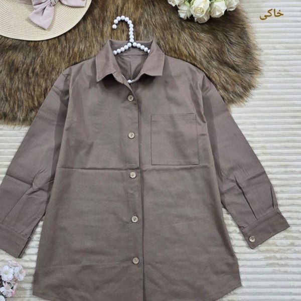 شومیز مانتویی شیک