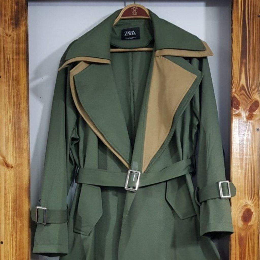 قیمت مانتو کتان دو یقه ترکیبی