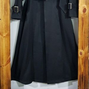 خرید آنلاین مانتو کتان دو یقه ترکیبی