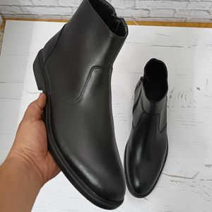 مشخصات نیم بوت مردانه چرم طبیعی دست دوز مدل آلپاین اسپرت