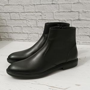 خرید اینترنتی نیم بوت مردانه چرم طبیعی دست دوز مدل آلپاین اسپرت