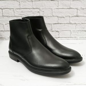 خرید اینترنتی نیم بوت مردانه چرم طبیعی دست دوز مدل آلپاین اسپرت