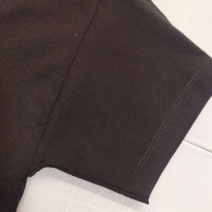 خرید اینترنتی تیشرت کراپ ساده سفید و مشکی tsh5r