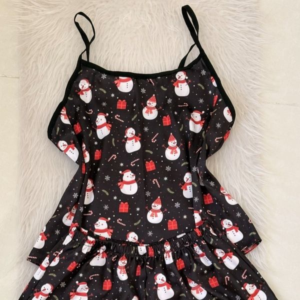 تاپ و شلوارک آدم برفی