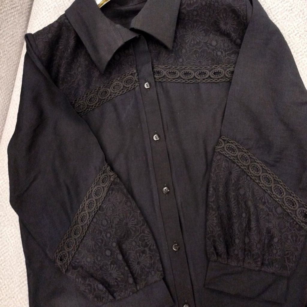 خرید انلاین شومیز زنانه مشکی کرسپو