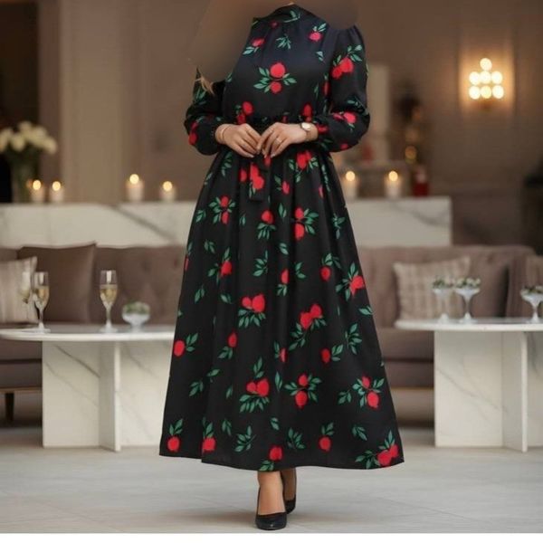 پیراهن و هد بند مدل انار گل نورا