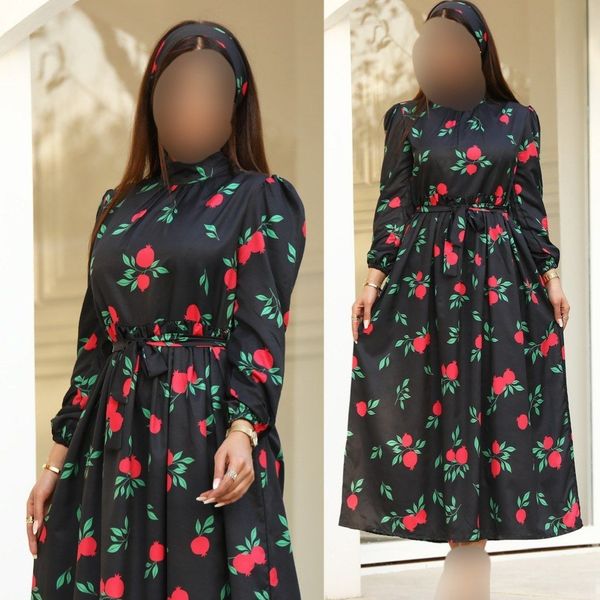 پیراهن و هد بند مدل انار گل نورا