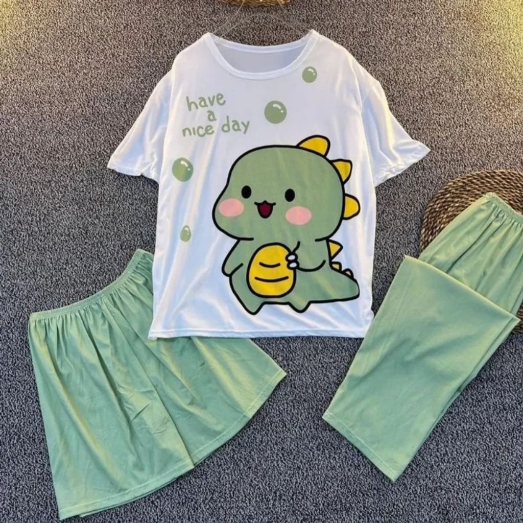 خرید انلاین ست سه تیکه راحتی طرح دایناسور کد 10200