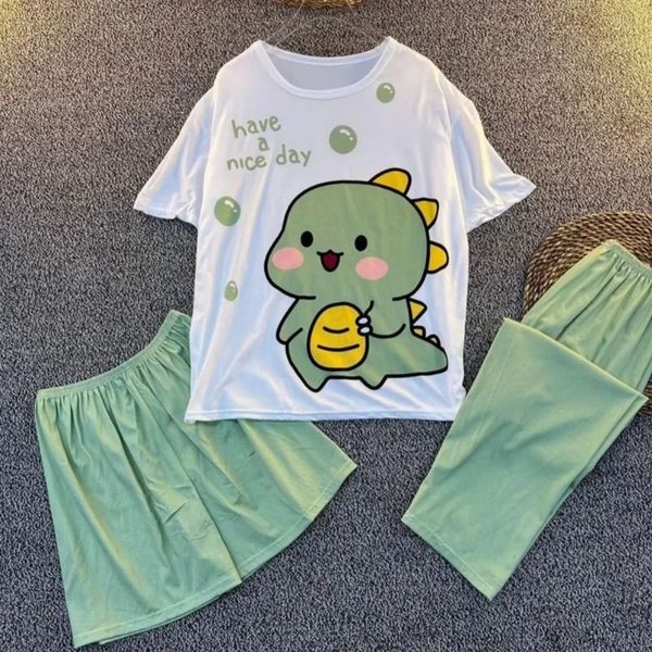 ست سه تیکه راحتی طرح دایناسور کد 10200