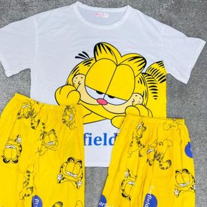 ست سه تیکه طرح گارفیلد کد 32145