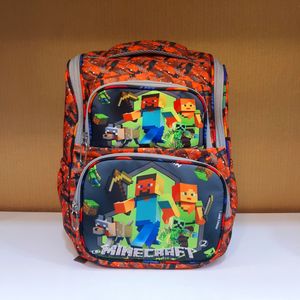 کوله پشتی Minecraft ماینکرافت صندوقی انگلیسی