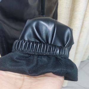 خرید اینترنتی قیمت شلوار زنانه چرم دمپا گت دار