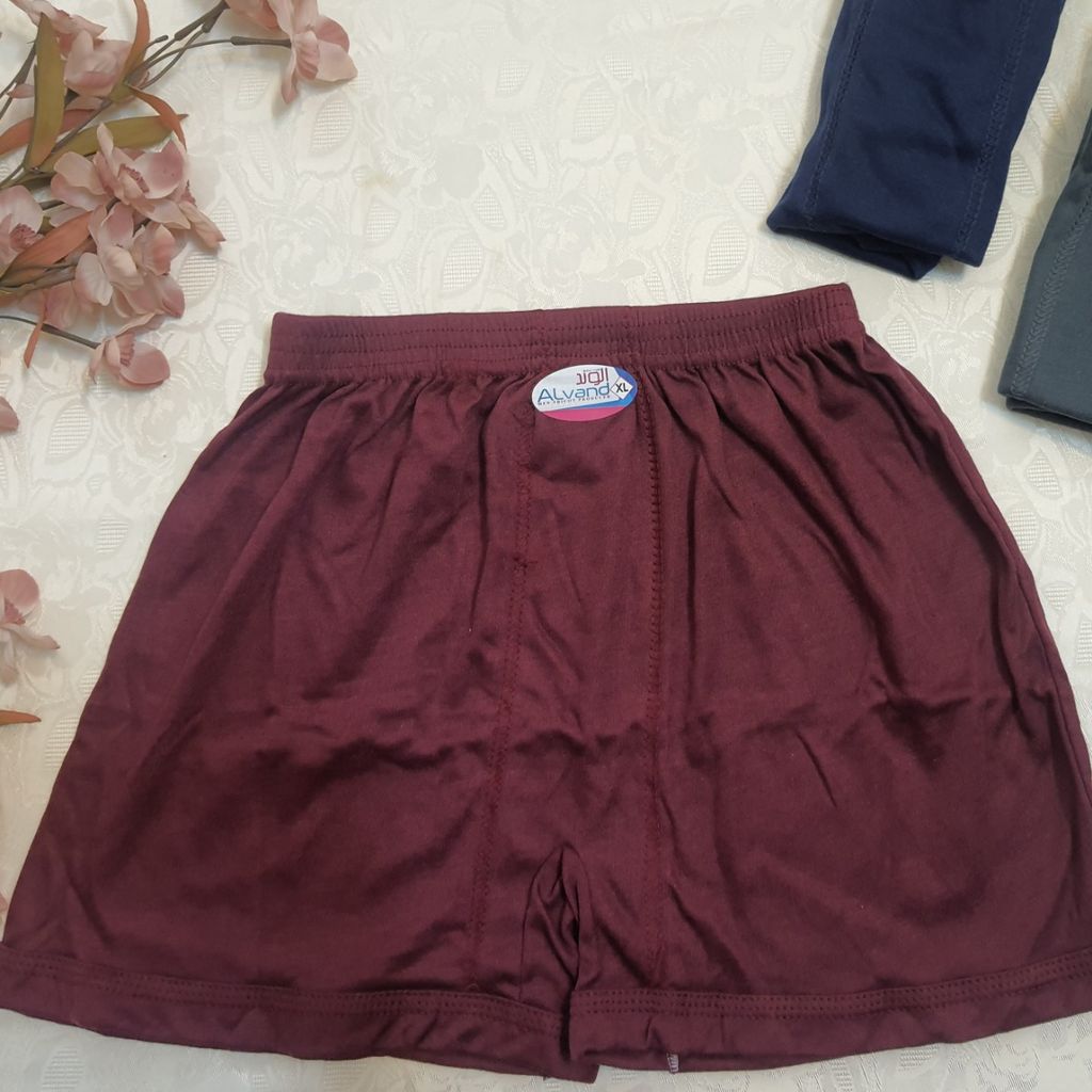 خرید آنلاین شورت مردانه پاچه دار نخپنبه الوند