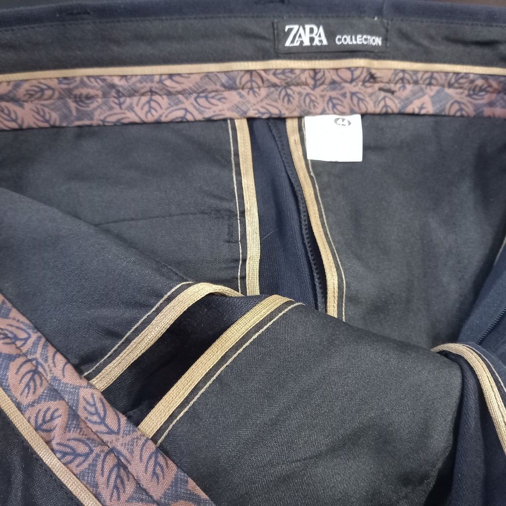 خرید اینترنتی شلوار پارچه کشی راسته طوسی و سورمه ای