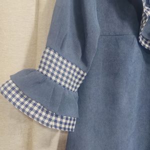 پیراهن زنانه مخمل کبریتی پاییزه