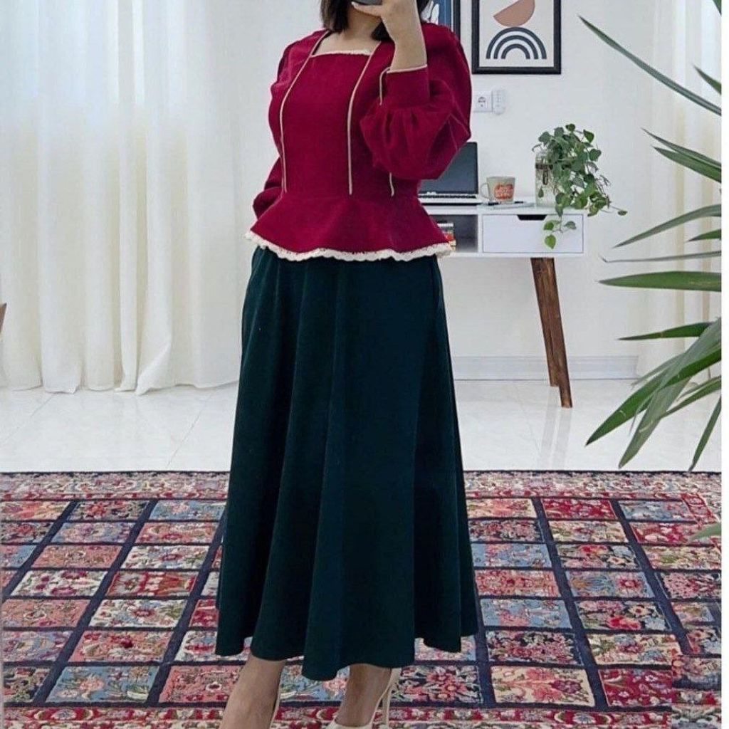 خرید انلاین شومیز و دامن رسپینا نورا