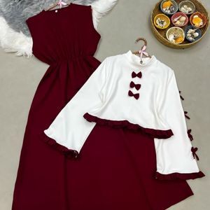 قیمت ارزان کت و سارافون نسترن نورا