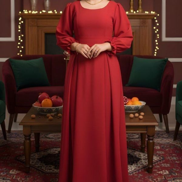 پیراهن بلند دلبر نورا