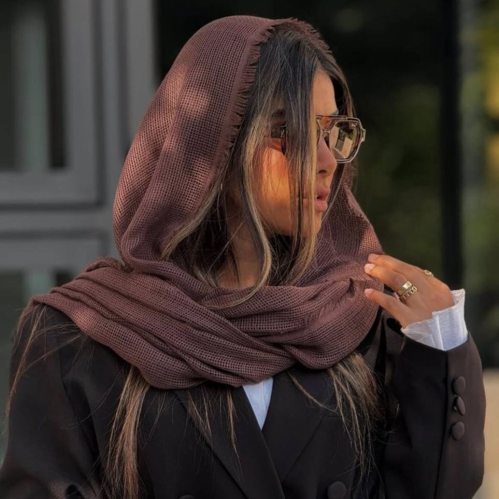 خرید انلاین شال حصیری پاییزه دورریش