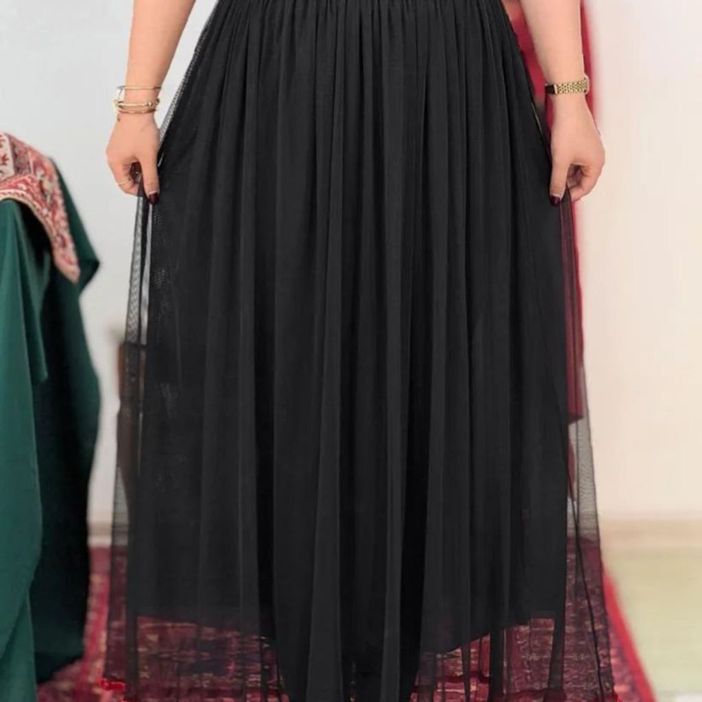 مشخصات کت و دامن زنانه مجلسی طرح گل بانو