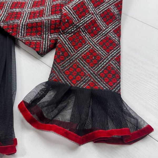 کت و دامن زنانه مجلسی طرح گل بانو