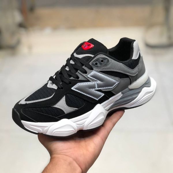 کفش نیوبالانس مردانه 9060 خارجی رنگ مشکی طوسی