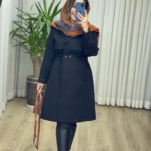 بارانی سانتانا کمر گتر ( سایز بزرگ دارد)