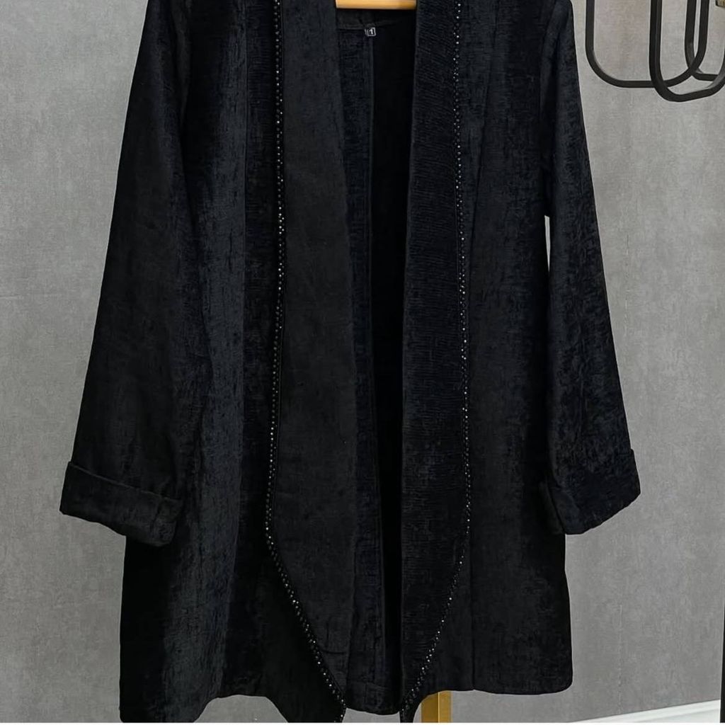 خرید آنلاین کت مجلسی مخمل سنگدوزی