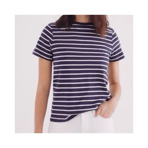 تیشرت راه راه زنانه اورسایز یقه گرد اسپیرینگ فیلد spring