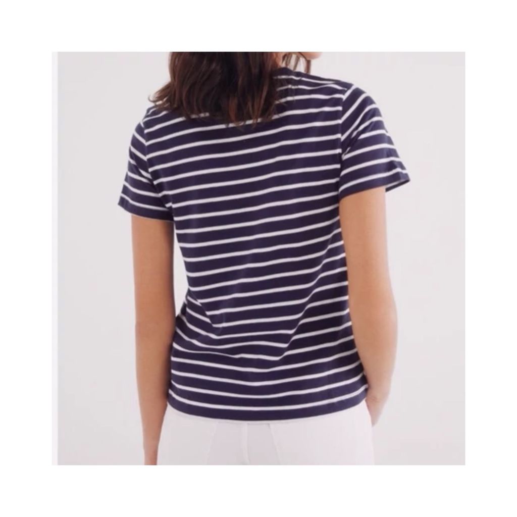 فروش اینترنتی تیشرت راه راه زنانه اورسایز یقه گرد اسپیرینگ فیلد spring