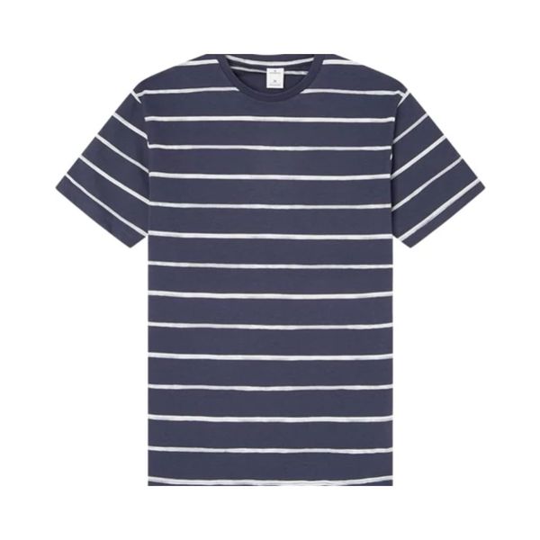 تیشرت راه راه زنانه اورسایز یقه گرد اسپیرینگ فیلد spring