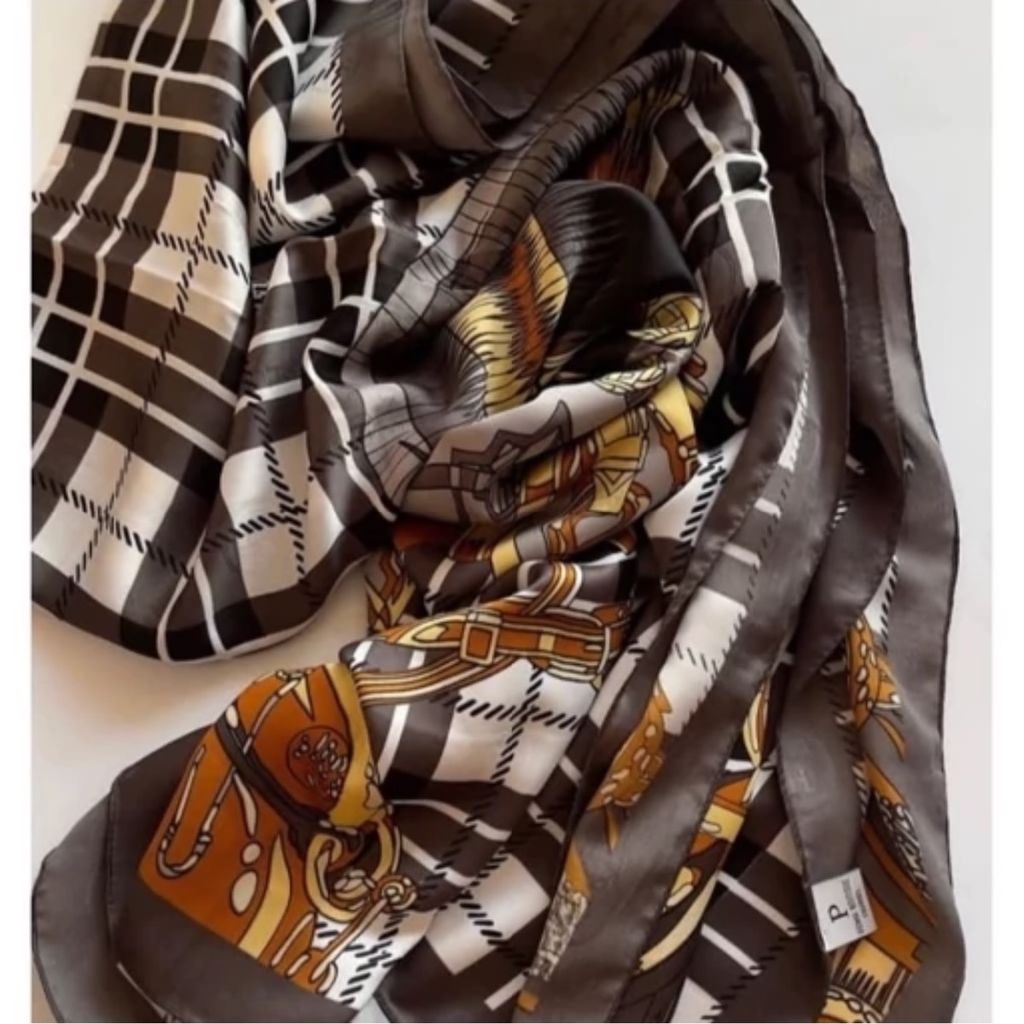 قیمت ارزان شال ابریشم ژاکارد شال ابریشم ژاکارد اورجینال دوردوز