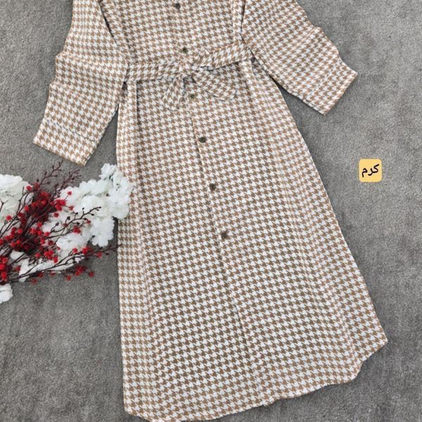 مانتو بلند زنانه  طرح ریحانه