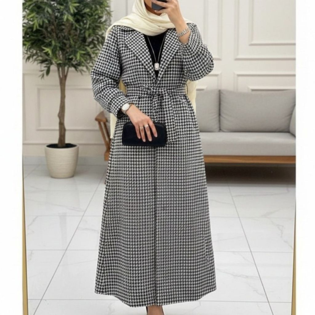 قیمت مانتو بلند زنانه  طرح ریحانه