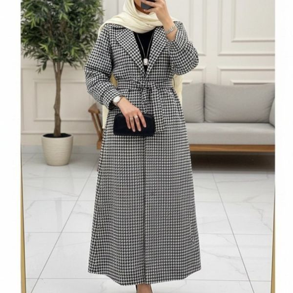 مانتو بلند زنانه  طرح ریحانه