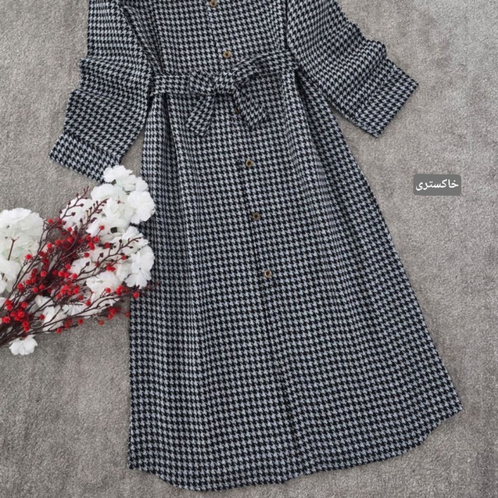 خرید اینترنتی مانتو بلند زنانه  طرح ریحانه