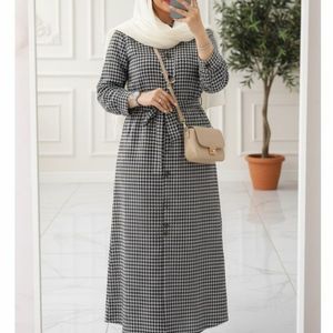 مشخصات مانتو بلند زنانه  طرح ریحانه