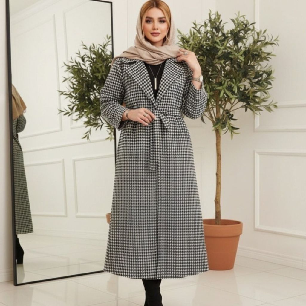 قیمت ارزان مانتو بلند زنانه  طرح ریحانه