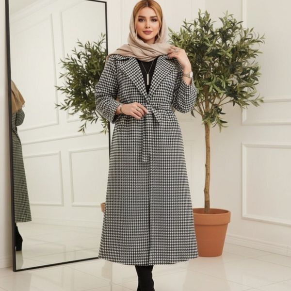 مانتو بلند زنانه  طرح ریحانه