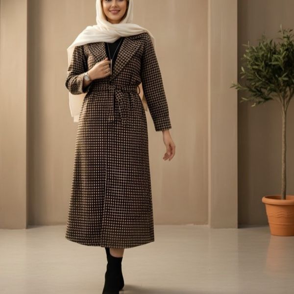 مانتو بلند زنانه  طرح ریحانه