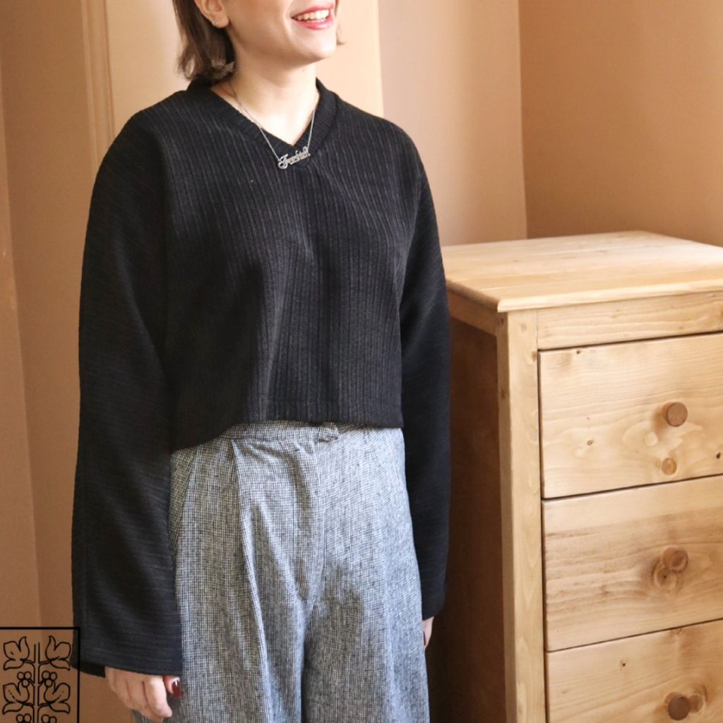 خرید اینترنتی بافت یقه هفت 🫠