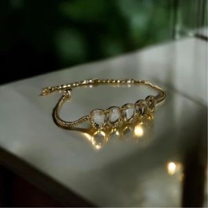 دستبند تنیسی جواهری  نگین درشت