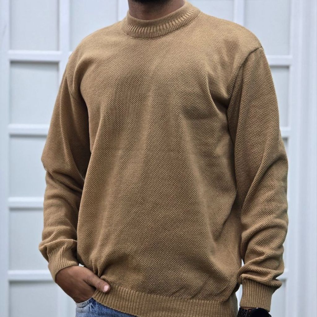 مشخصات پلیور بافت مردانه رنگی با طراحی مینیمال انتخابی خاص برای آقایان خوش پوش