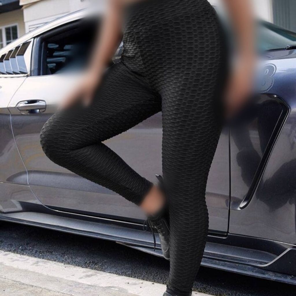 خرید آنلاین لگ آنتی سلولیت زنانه پشت چین دار کمر پهن فری سایز تا 48