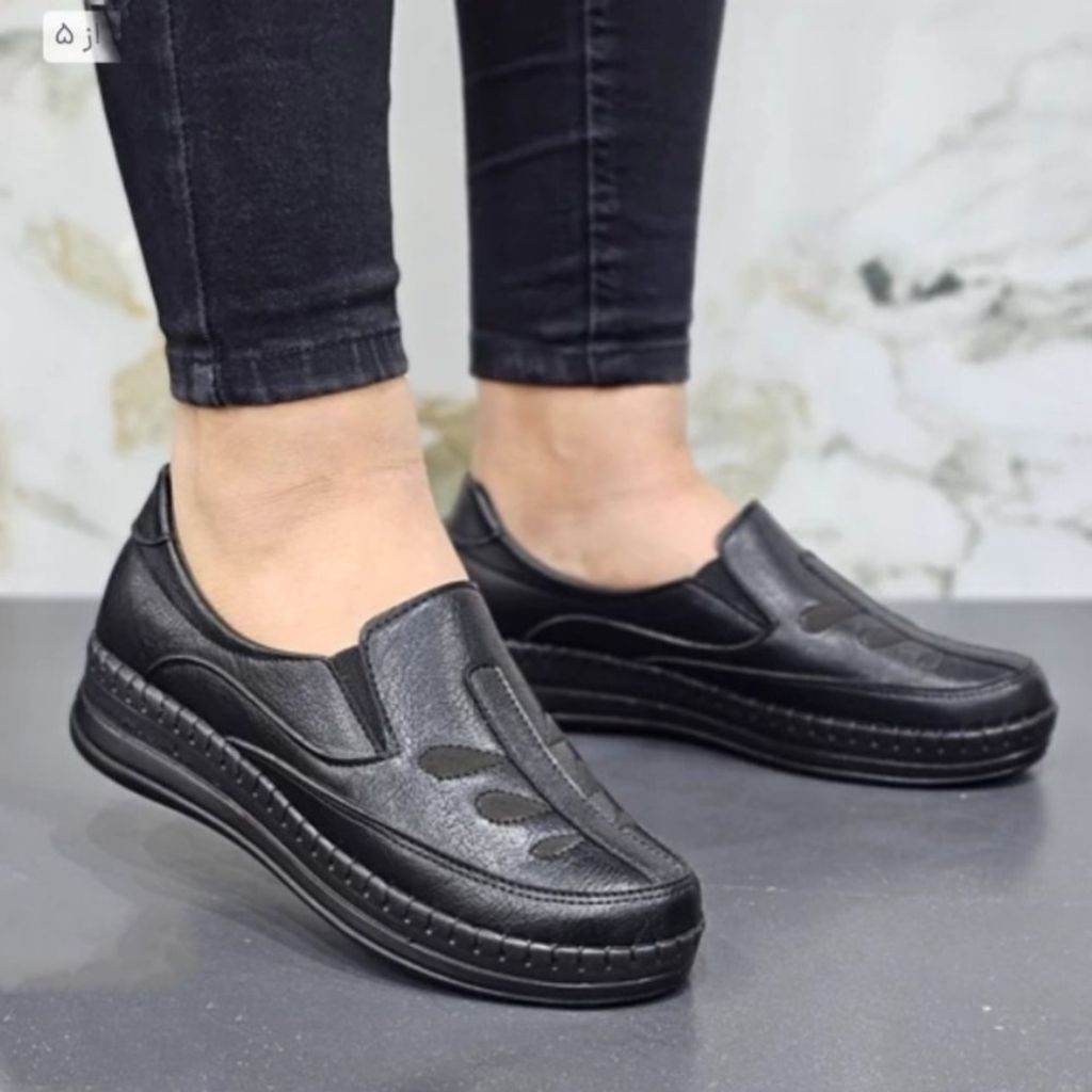 خرید آنلاین کفش زنانه طبی یلدا دور دوخت (همراه با کفی طبی و خارپاشنه )