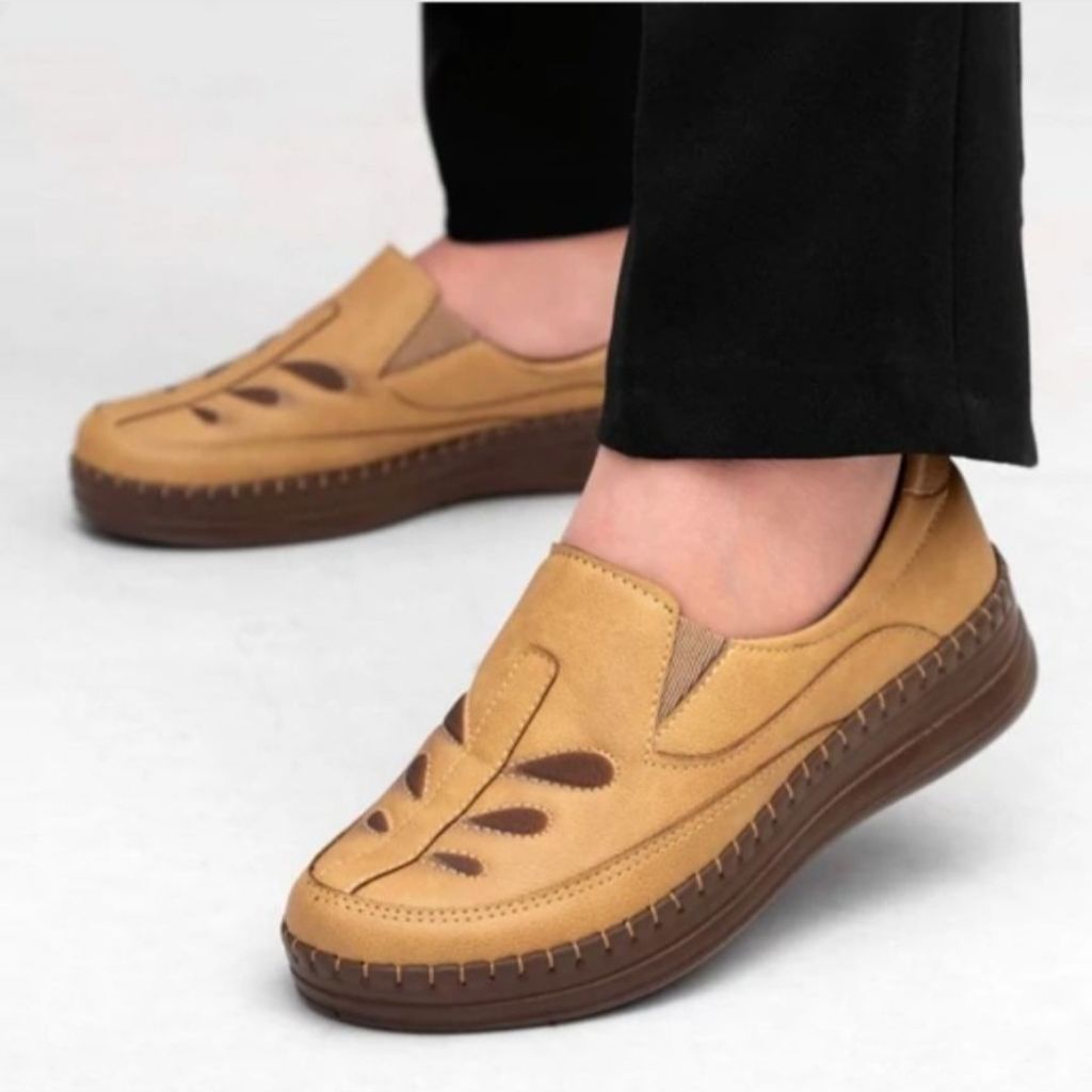 فروش اینترنتی کفش زنانه طبی یلدا دور دوخت (همراه با کفی طبی و خارپاشنه )